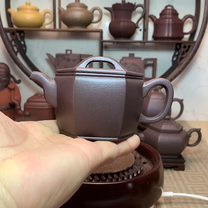 茶壶紫砂原矿紫砂壶