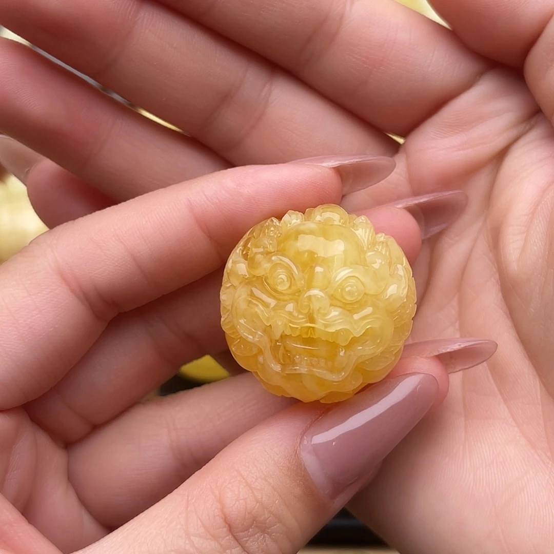 G***1蜜蜡未镶嵌裸石蜜蜡鸽