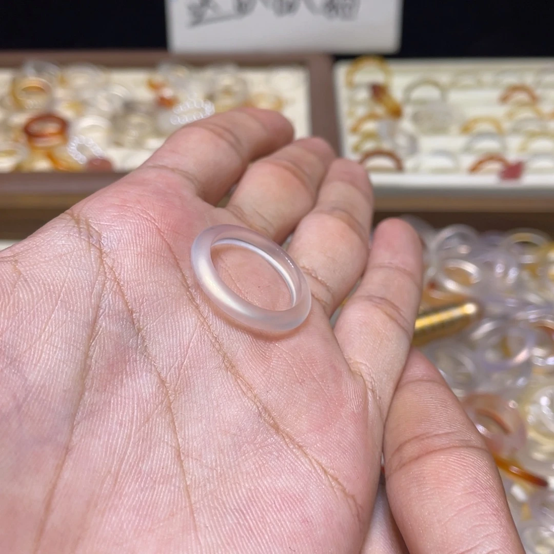 未镶嵌戒指玛瑙/玉髓53号港20