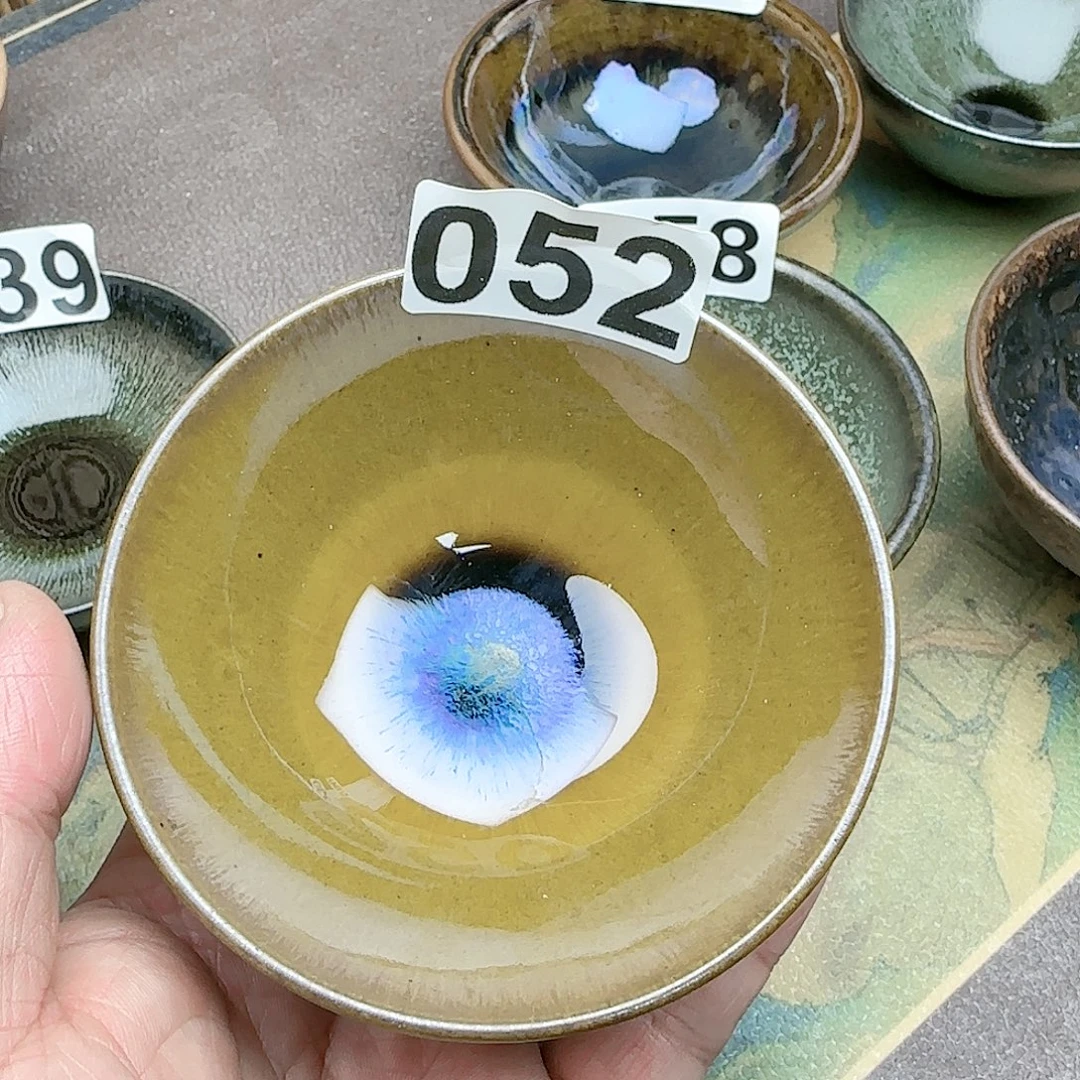 茶盏建阳建盏主人杯龙窑柴烧