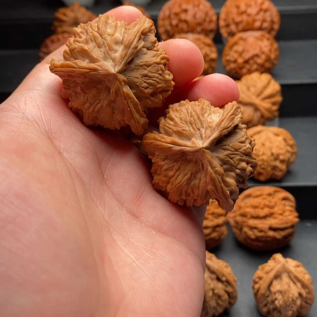 吊坠文玩核桃42盘山三棱