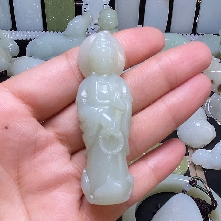 吊坠(不含链)未镶嵌和田玉