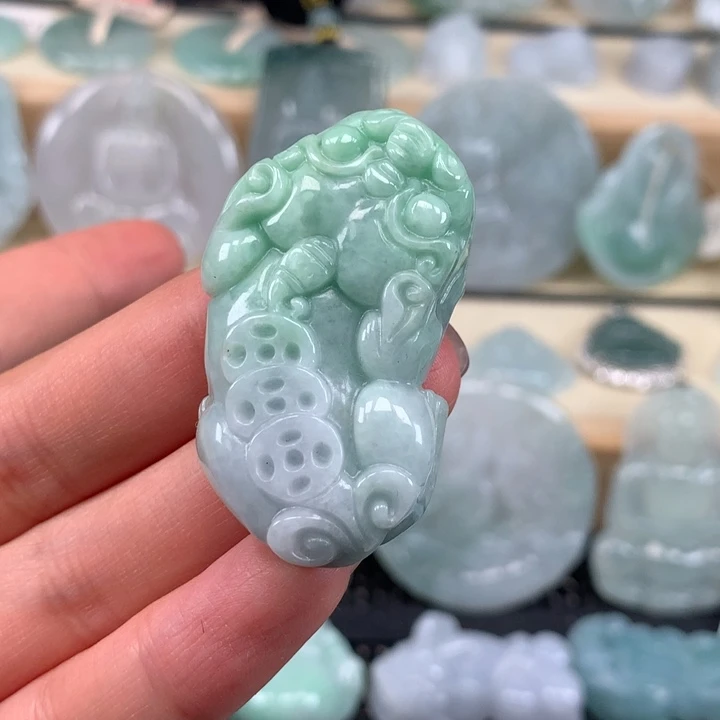 颈饰未镶嵌翡翠翡翠