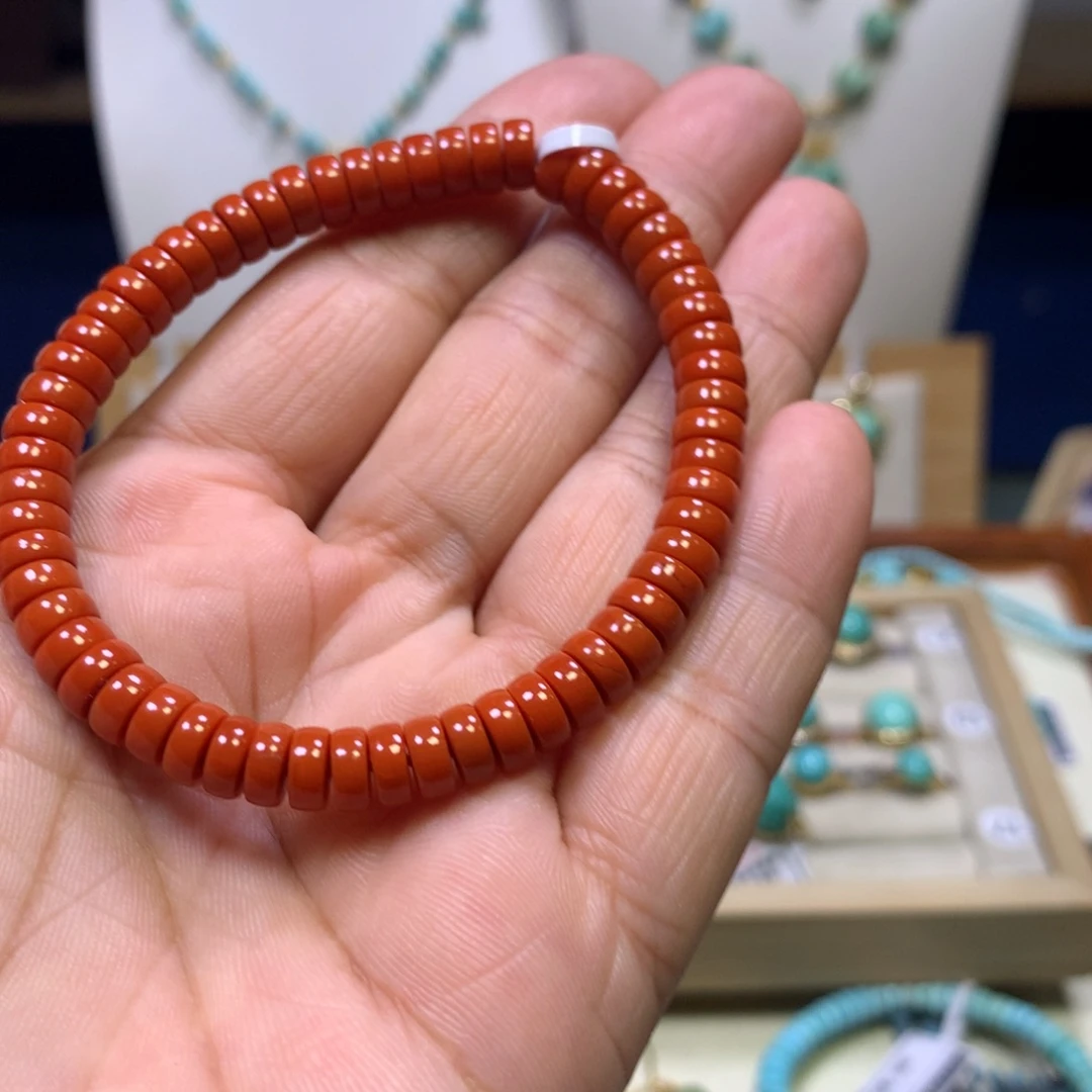 南红玛瑙未镶嵌单圈