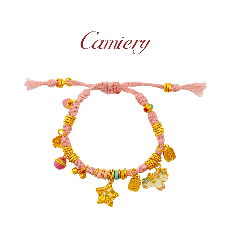 CAMIERY/卡美瑞 新中式时尚大吉大利木马手链TY
