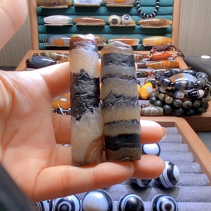 鸿***李玛瑙/玉髓未镶嵌吊坠(不含链)