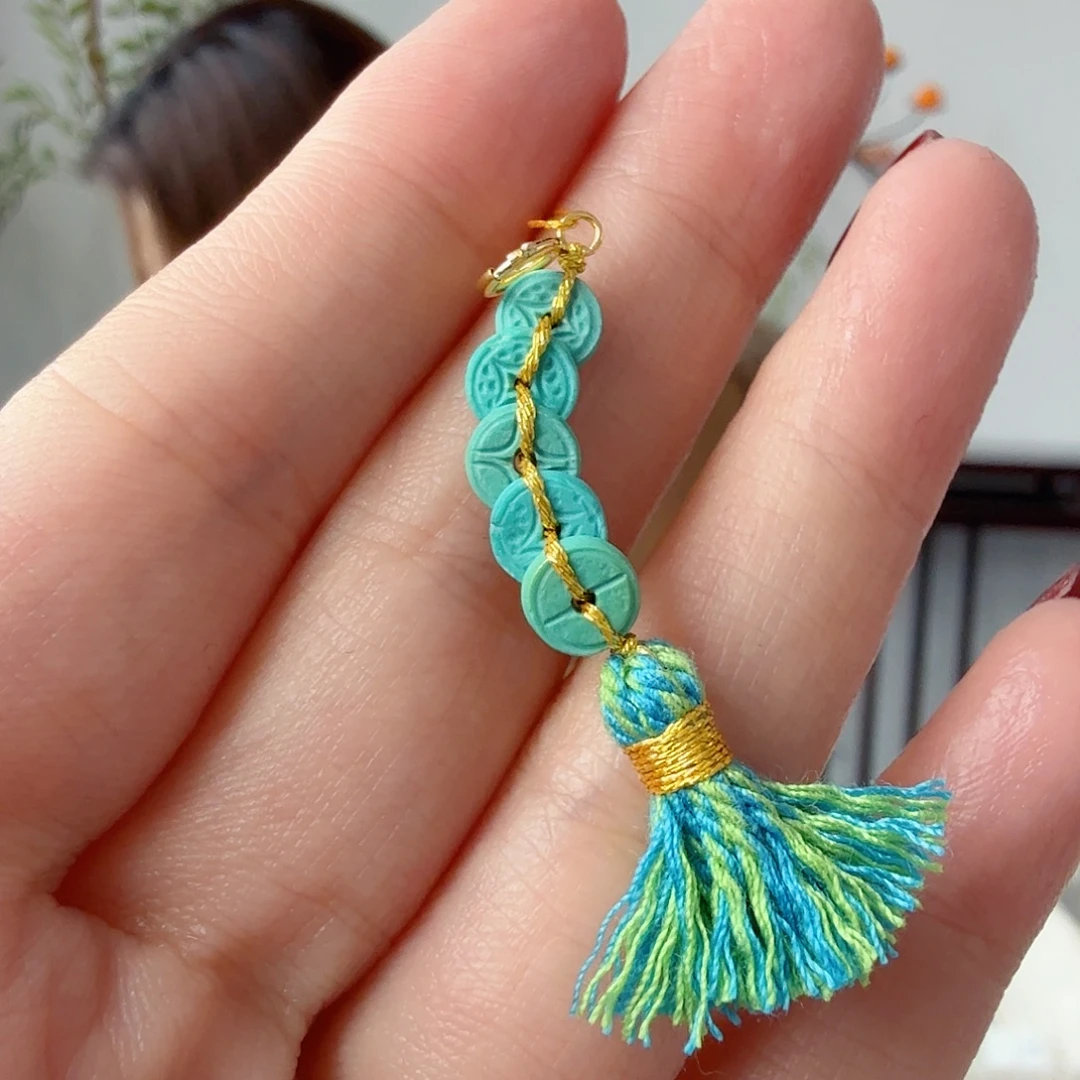 绿松石18K金镶嵌珠宝奇石