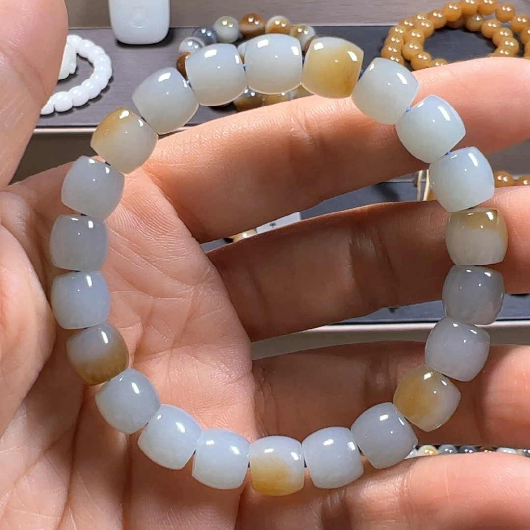 和田玉手链未镶嵌