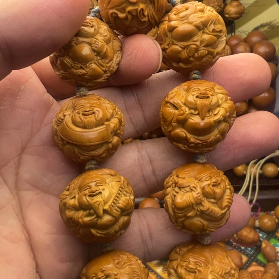 橄榄核手串/手链2.4四花财迷