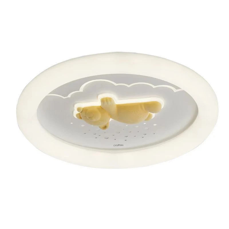 华艺照明卧室儿童房创意卡通吸顶灯【华艺照明】