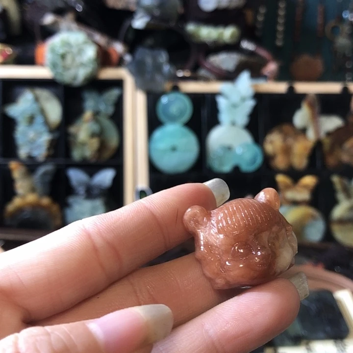 岫玉未镶嵌岫玉挂件