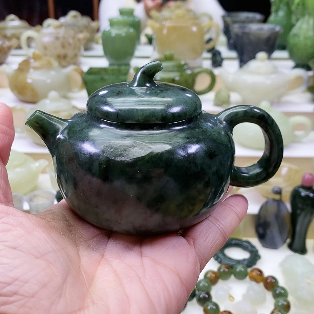 和田玉茶壶未镶嵌