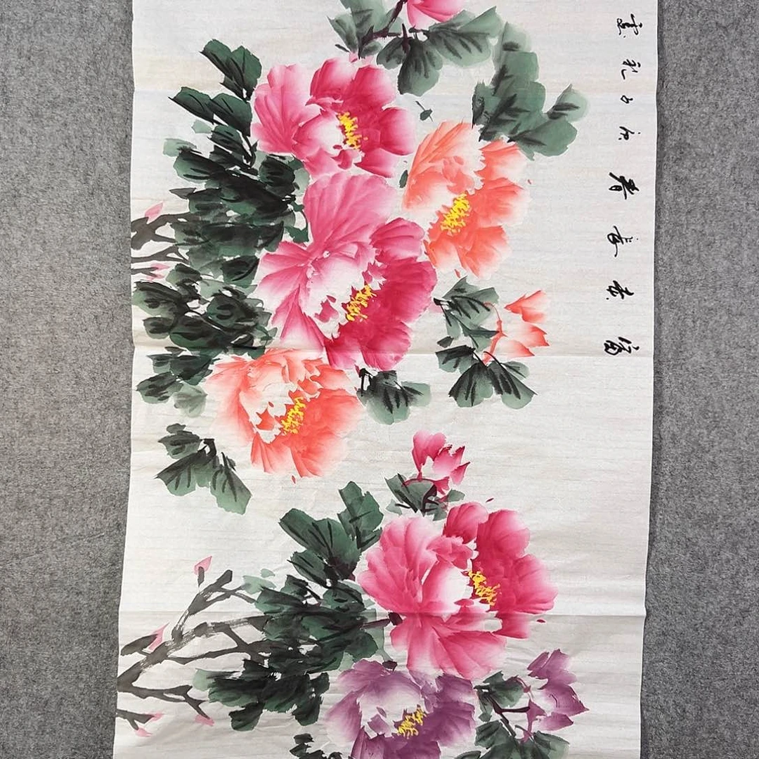 国画007 花鸟在此鸣叫的日子