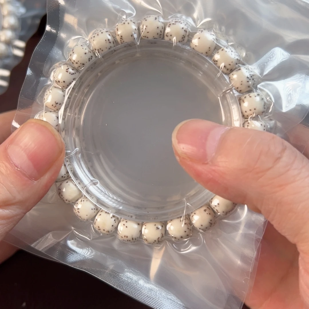 金刚菩提吊坠精品星月大留白单圈9×8