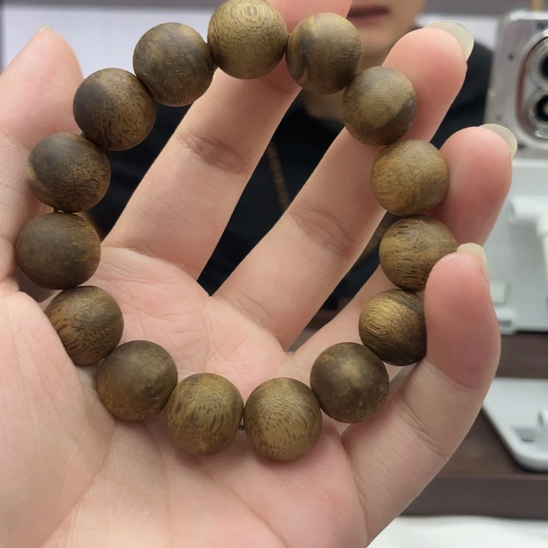 手把件沉香高品质单圈沉香大颗手串多样性发一