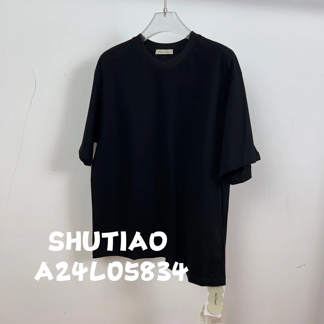 【SHUTIAO】2024秋冬：新款小众设计款T恤A24L05834