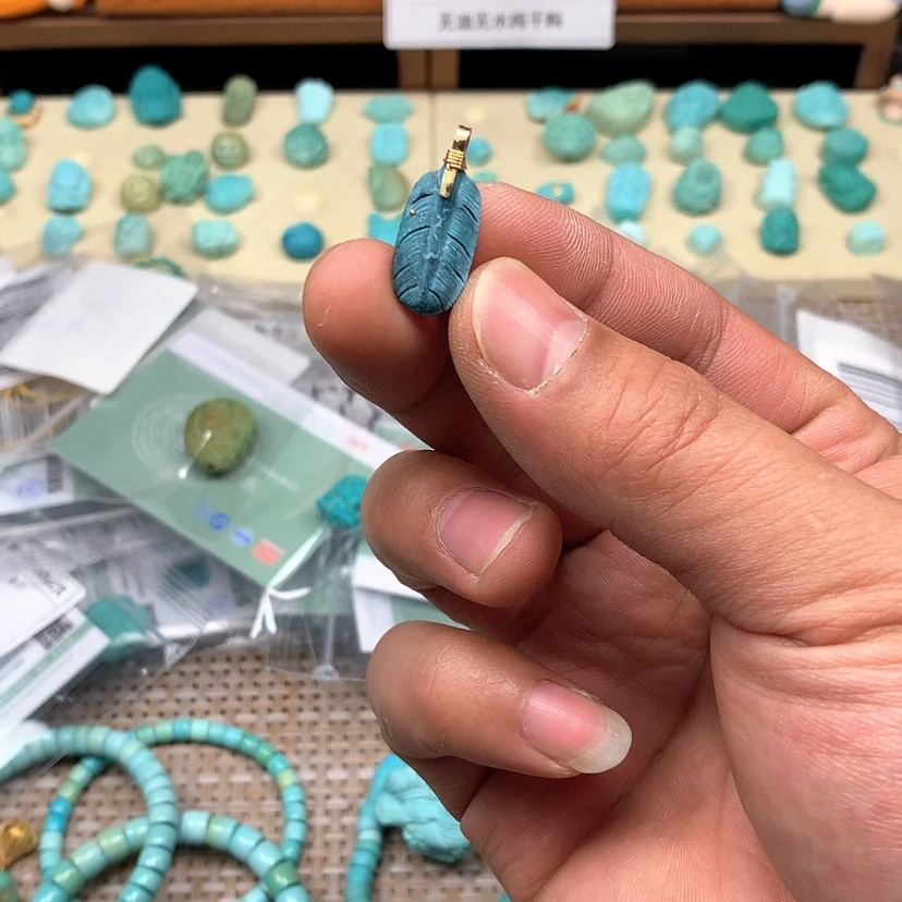 【闪购商品】绿松石颈饰未镶嵌37