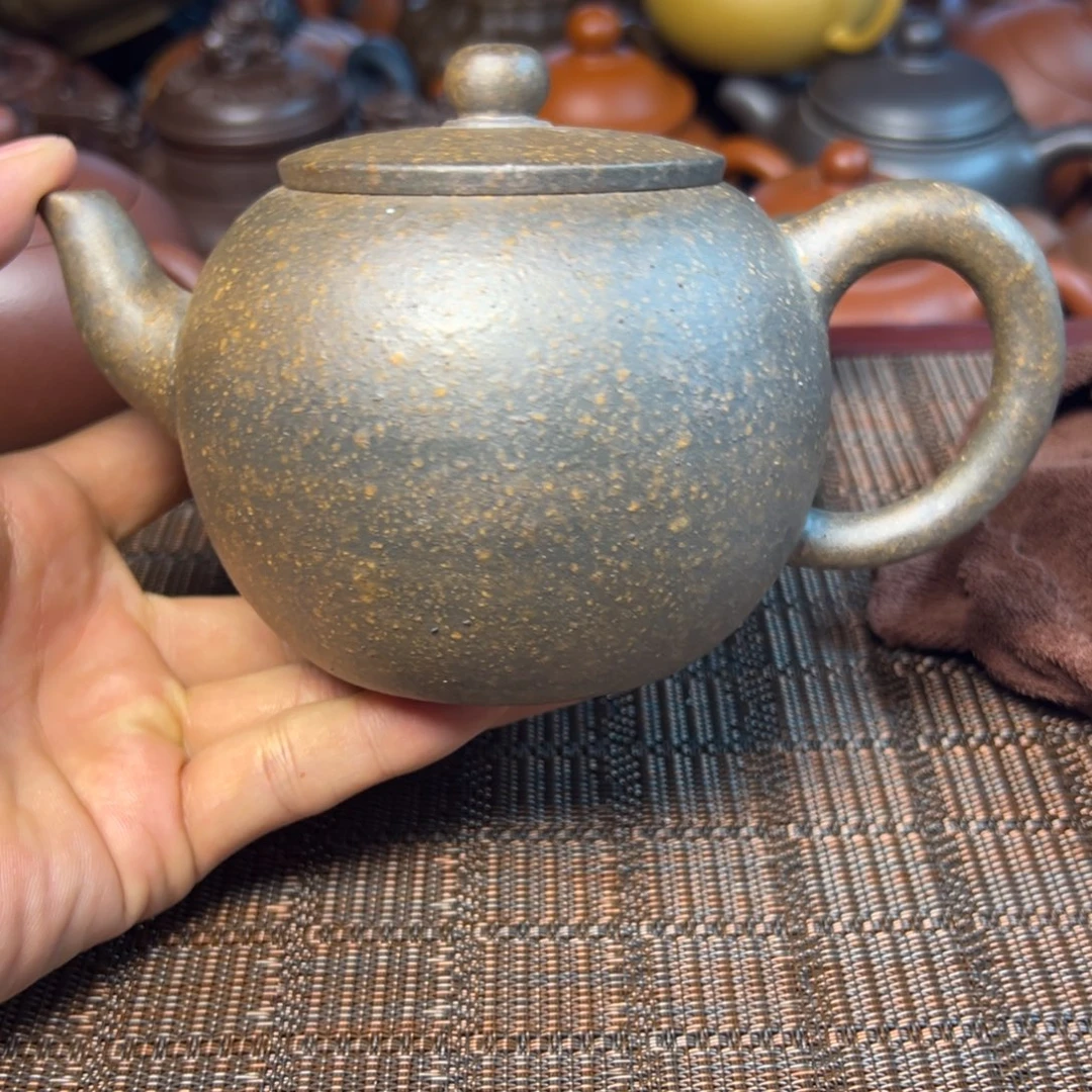 紫砂茶壶宜兴原矿紫砂壶320毫升容量