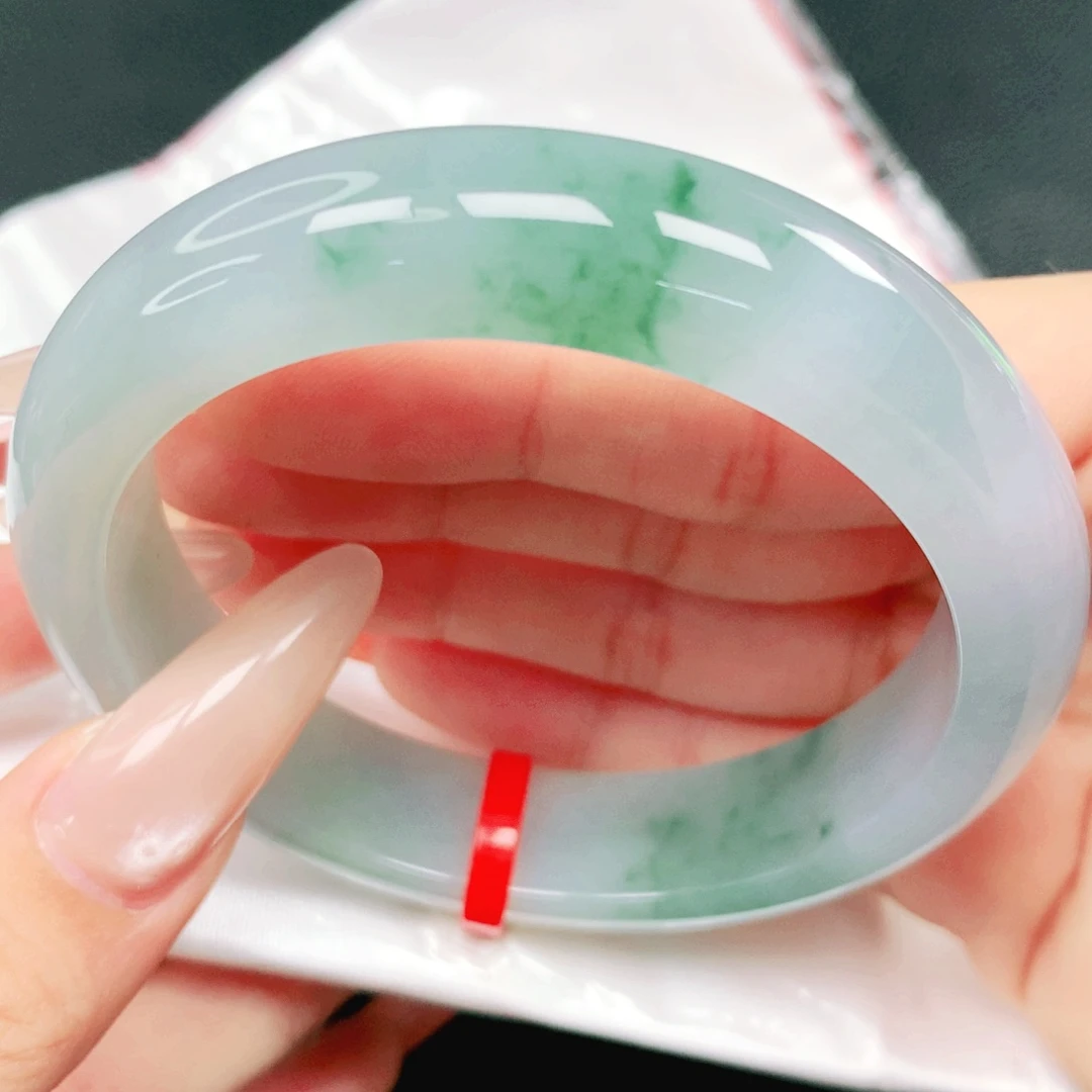 翡翠未镶嵌手镯58