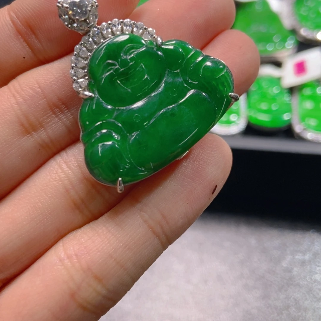 翡翠吊坠(不含链)未镶嵌