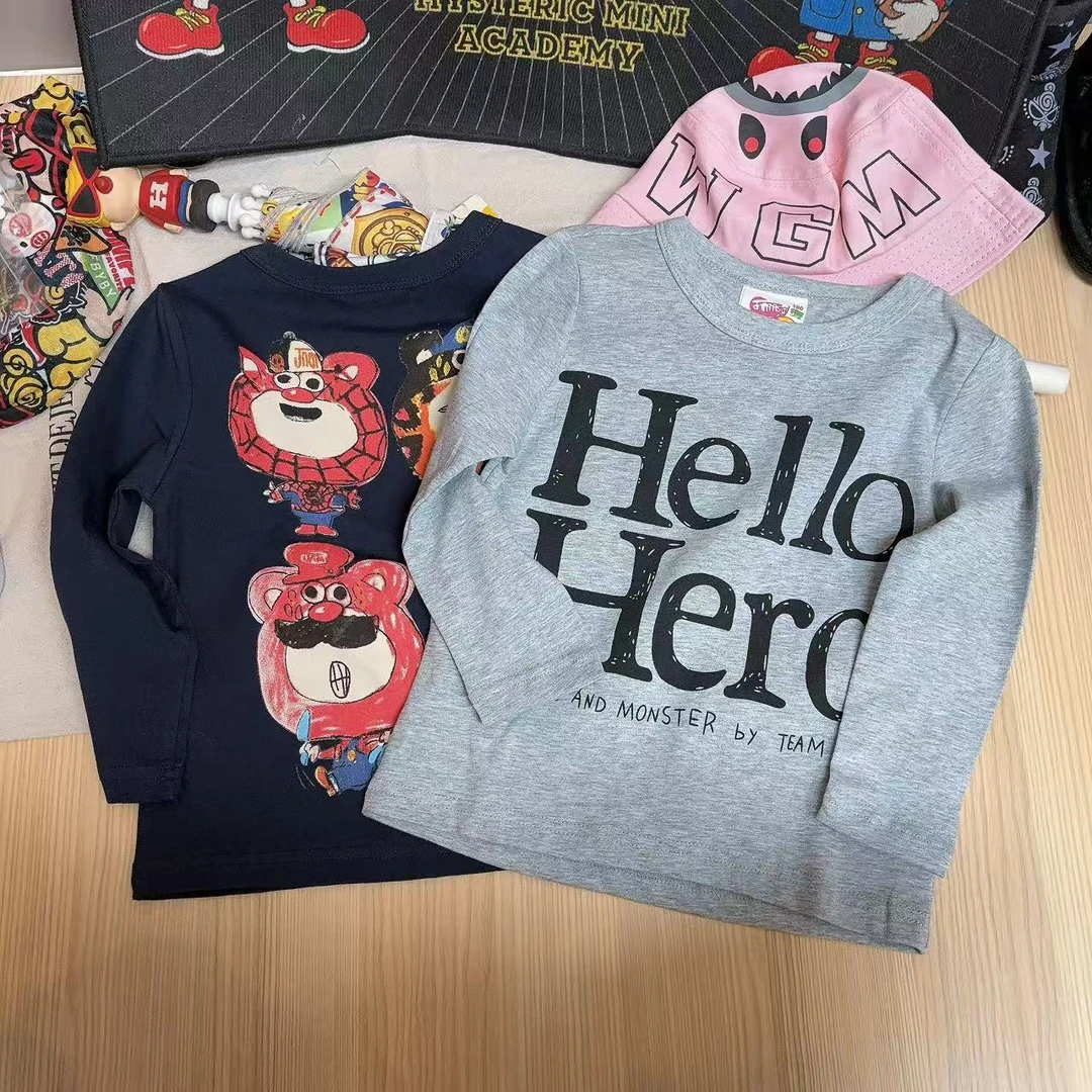 5052【嗨 果酱】休闲时尚百搭儿童长袖