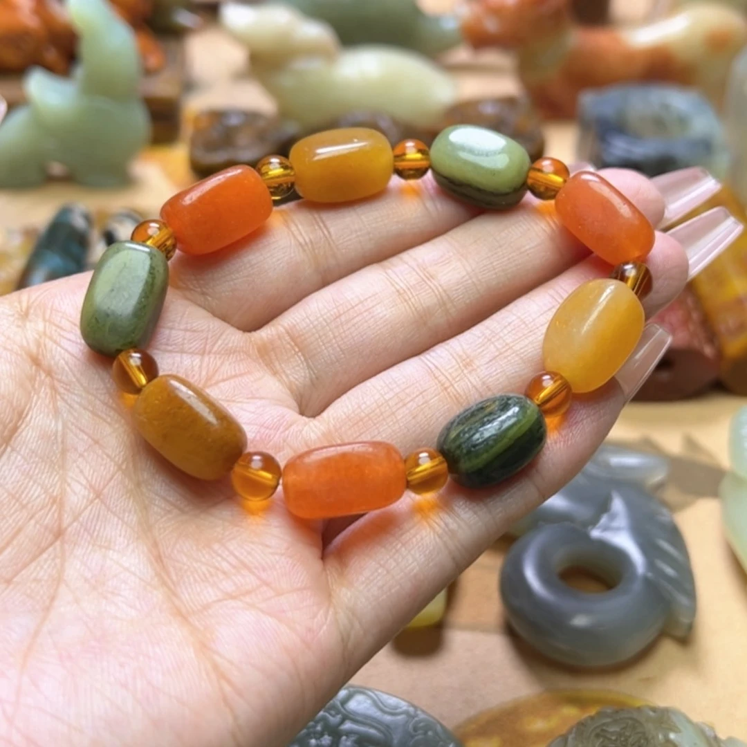 【闪购商品】蛇纹石玉颈饰未镶嵌