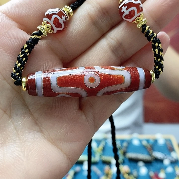 玛瑙/玉髓（覆膜）颈饰合金