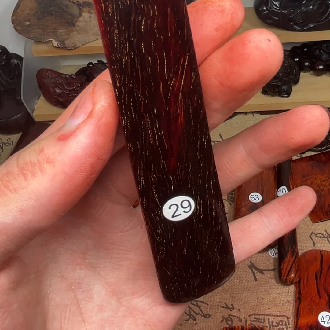 用***6把件小叶紫檀印度小叶紫檀