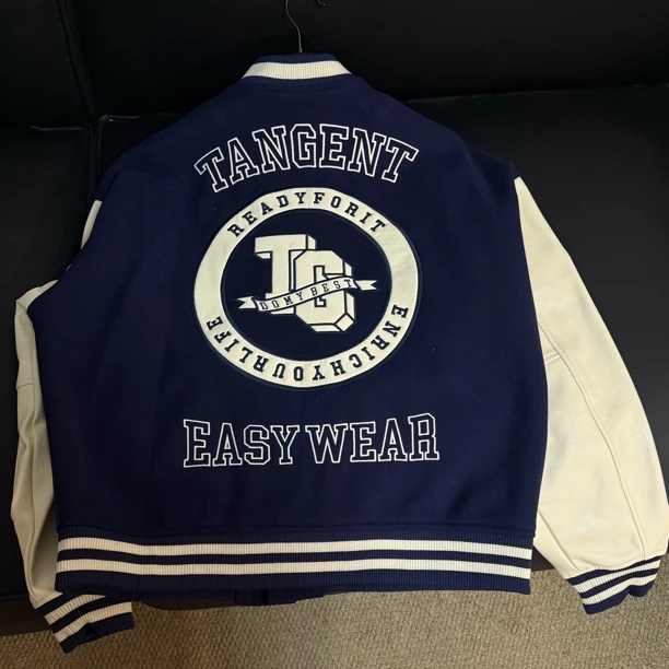 美式棒球服男女秋冬撞色拼接复古夹克宽松休闲情侣外套 TG85