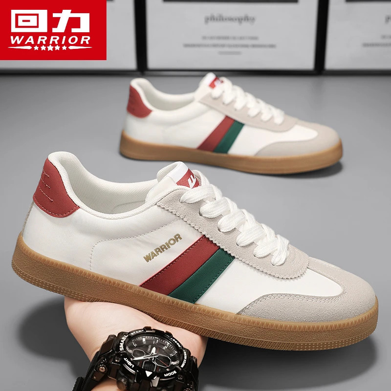 回力男鞋2025秋季新款薄款透气德训鞋板鞋男士运动休闲帆布鞋潮鞋