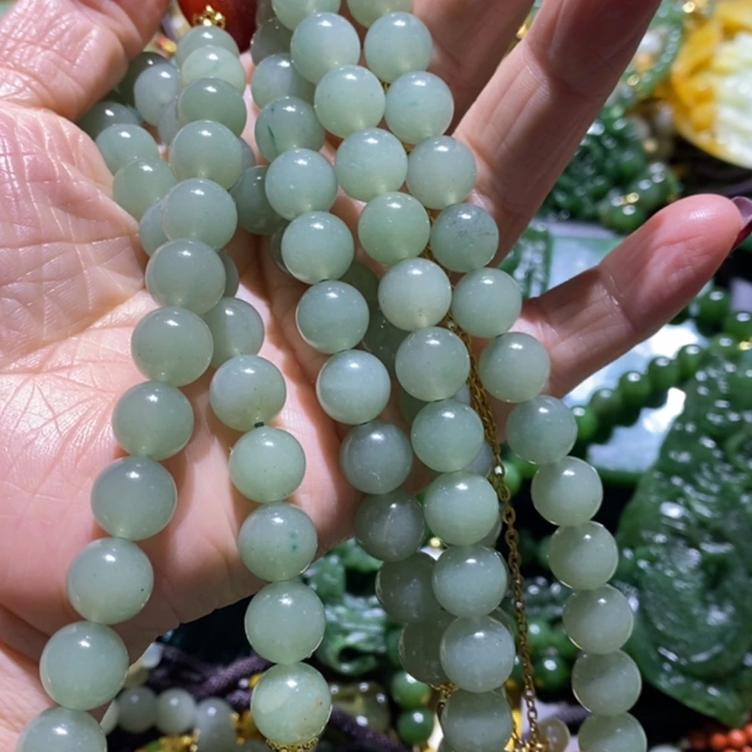 【闪购商品】岫玉毛衣链未镶嵌