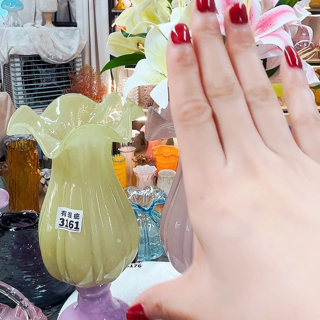 琉璃花瓶瑕琉璃花瓶花器