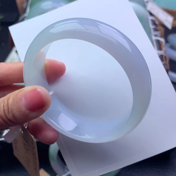 翡翠未镶嵌手镯天然翡翠手镯