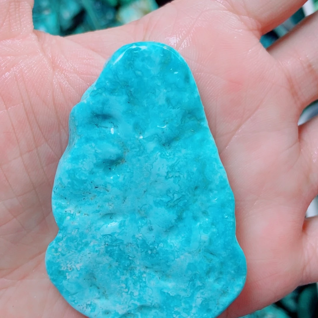 绿松石挂件未镶嵌