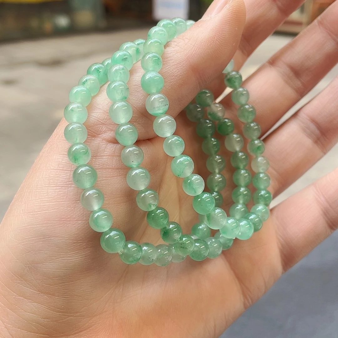 石英质玉手镯未镶嵌多样性发货发其一