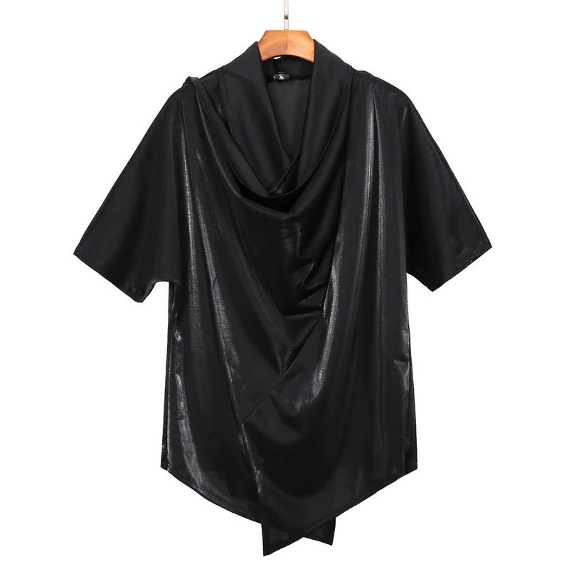 2025潮牌个性开衫外套男暗黑系演出披风外搭外穿潮流时尚长袖上衣