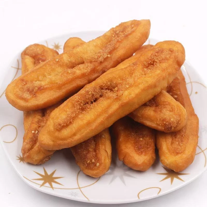 甜味开袋即食经典童年怀旧零食油炸速食酥脆早餐油条油条早餐