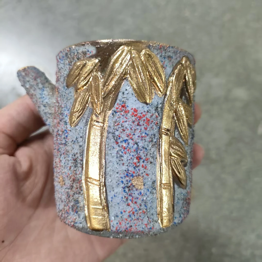 雪花原矿节节公道杯CC8973