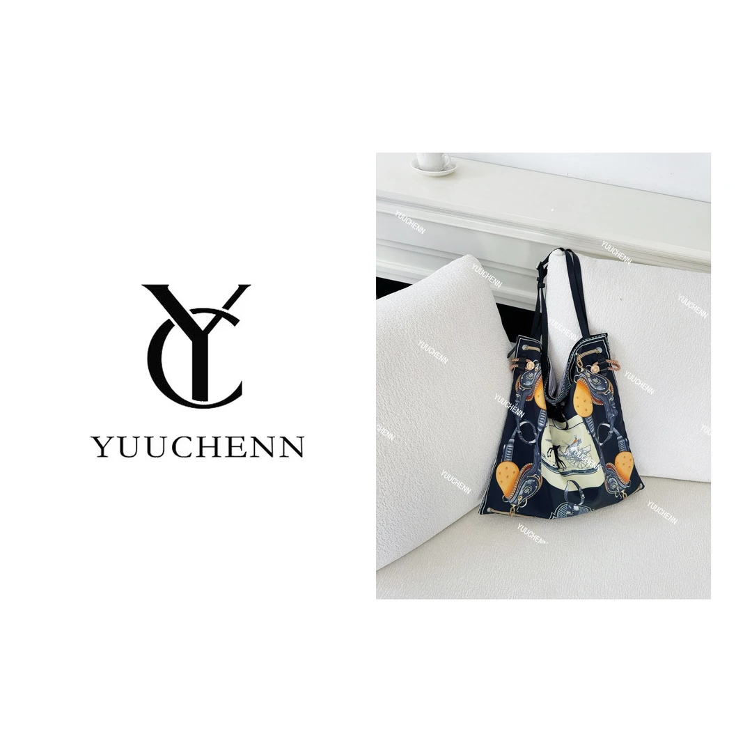 YUUCHENN/44cm原创设计高定真皮包 HH7518
