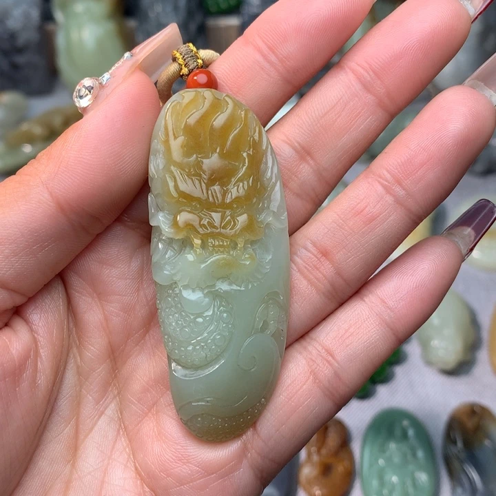 和田玉挂件未镶嵌