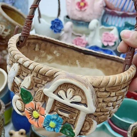 多肉绿植陶瓷花盆