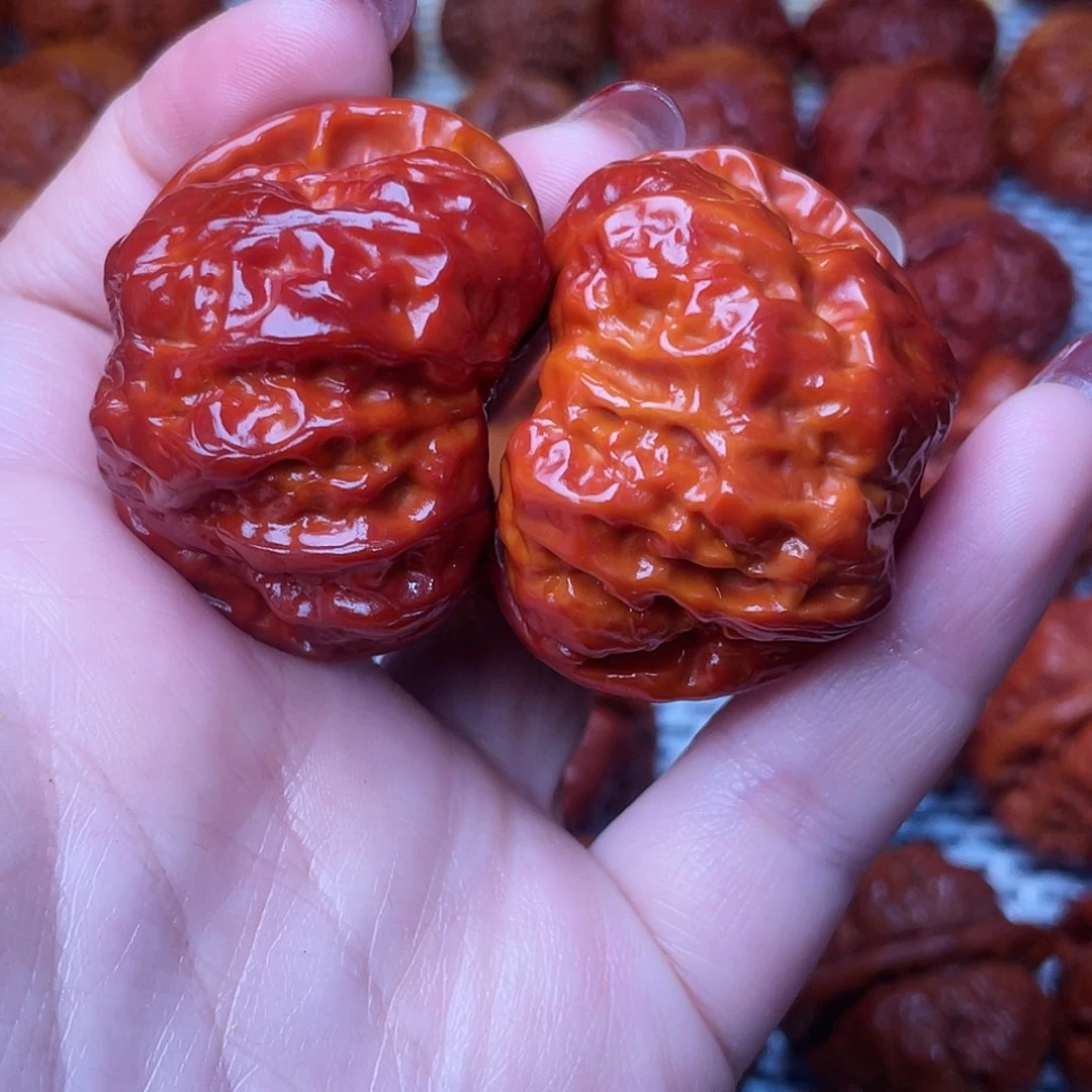 桃核吊坠文玩核桃 手把件 蛤蟆头 44