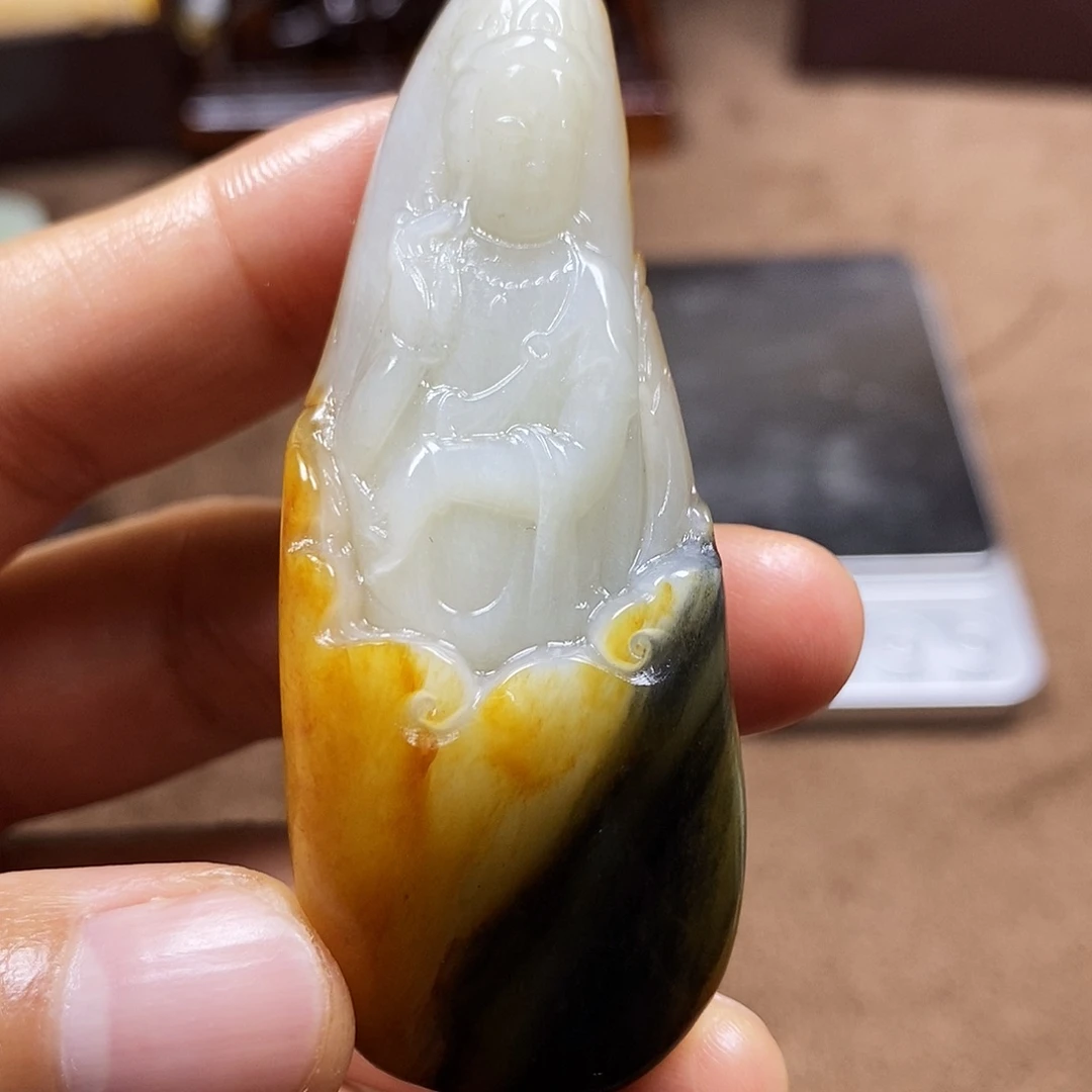 和田玉（子料）未镶嵌挂件