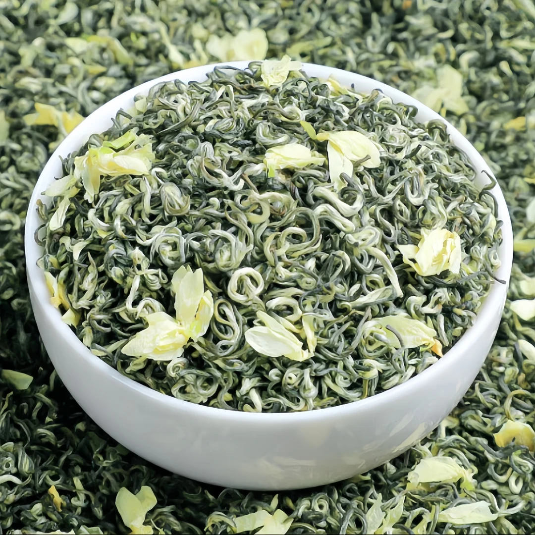茉莉花茶十窨茉莉飘雪6A2025新茶浓香型茉莉花茶茶叶好茶茶叶店铺
