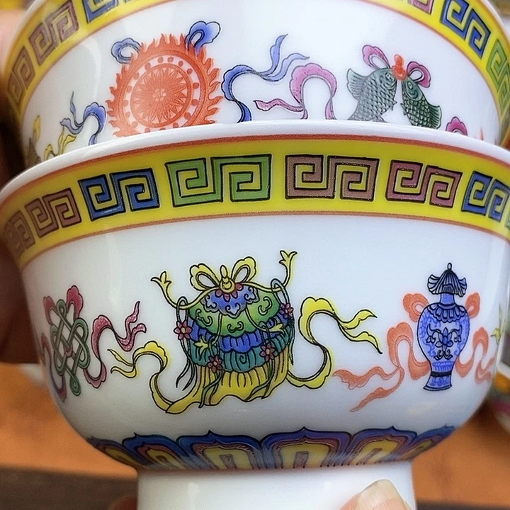 景德镇陶瓷藏式茶碗