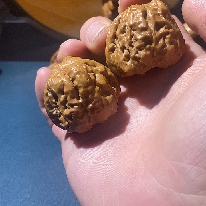 文玩核桃把件43蛤蟆头