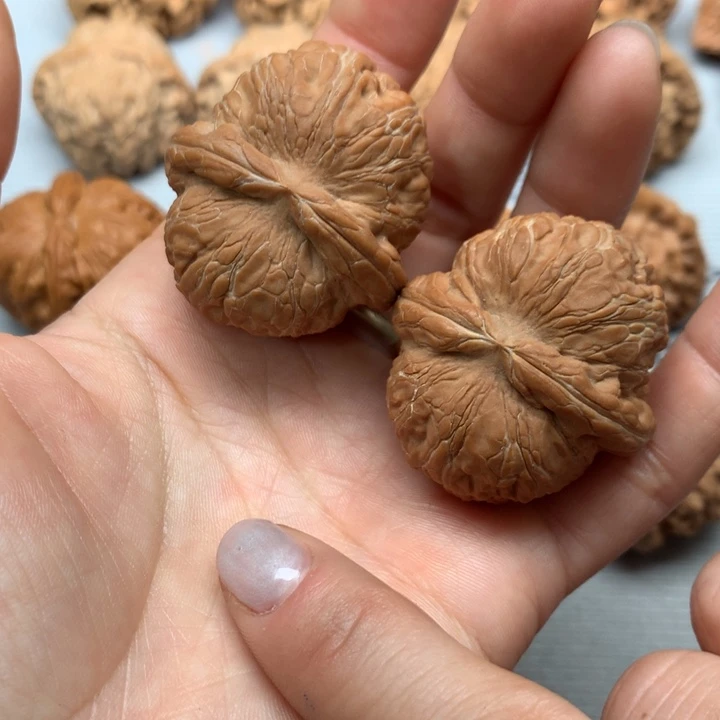 零***度文玩核桃把件元宝40