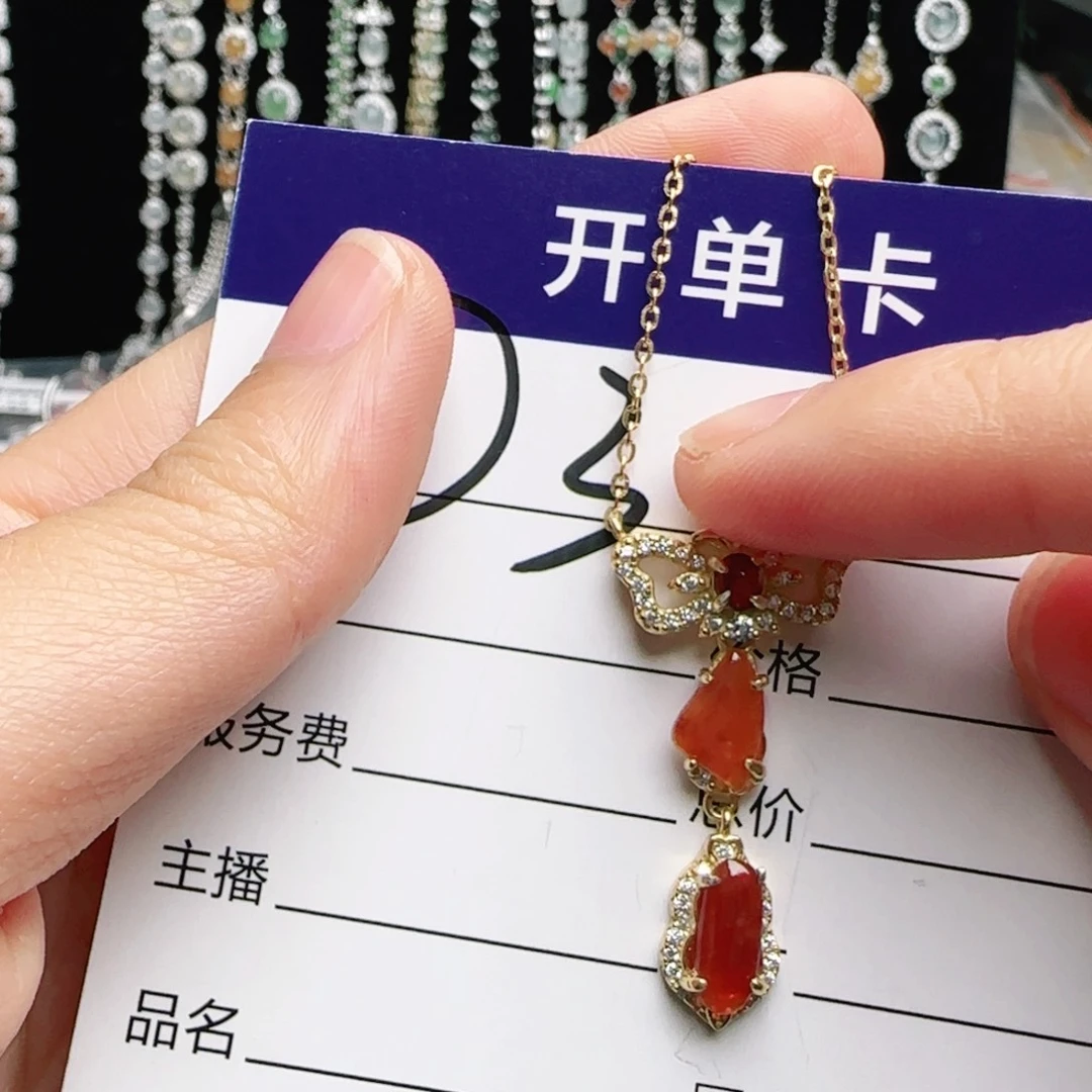 银S925镶嵌手链翡翠