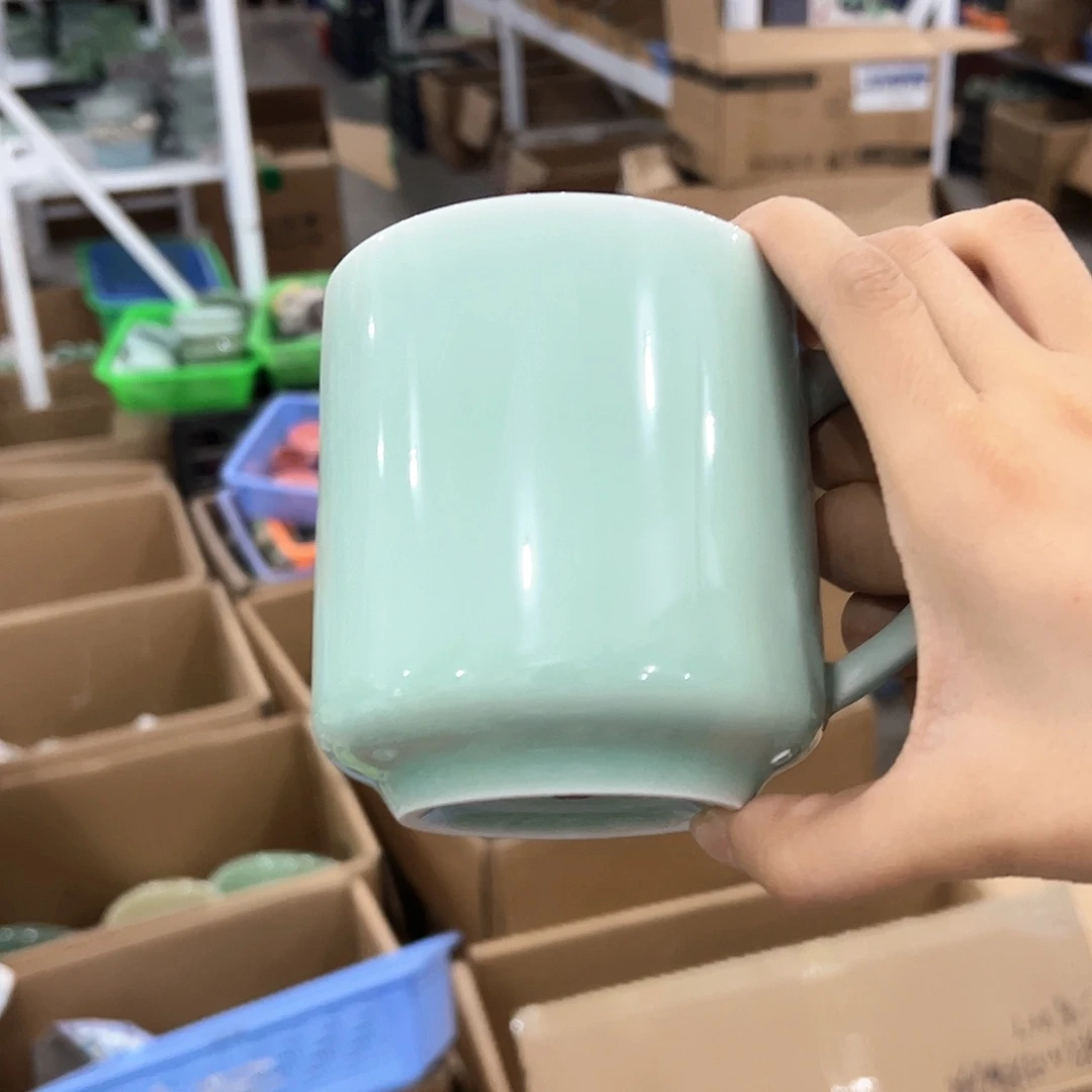 龙泉云间青瓷小米茶器