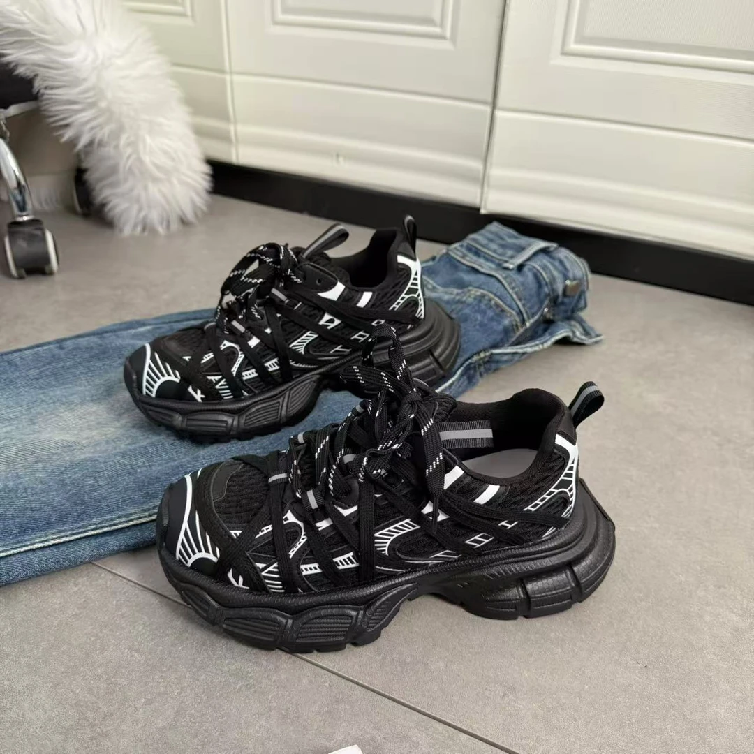 {洋弟}2024女款时尚百搭休闲老爹鞋*15-6